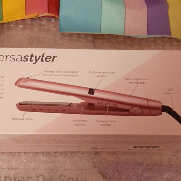 NIB🤩PRICE CUT❣Bellezza VersaStyler Flat/Curling Iron NEW IN BOX - Picture 7 of 8
